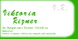 viktoria rizner business card